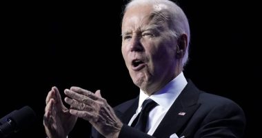 Biden encourages others to 'follow his example' after receiving new flu, COVID shots