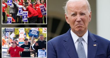 Biden to ‘join the picket line’ with UAW strikers