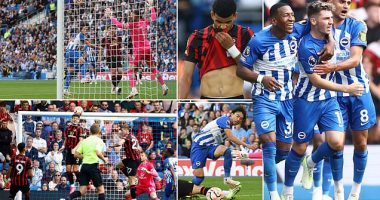 Brighton 3-1 Bournemouth: Sub Kaoru Mitoma bags second-half brace after Milos Kerkez's own goal as hosts come from behind to move up to third in the Premier League
