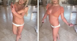 Britney Spears Possibly Injures Herself, Endangers Dogs in Wild, Knife-Themed Dance Video