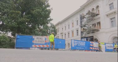 Business owners concerned with courthouse construction delays
