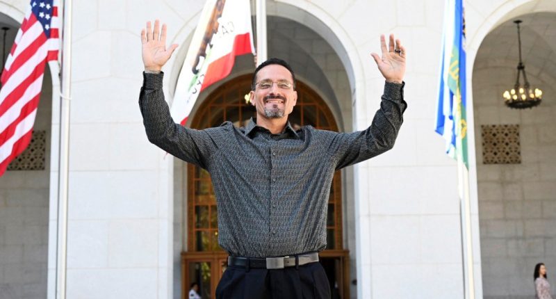 California man released after 28 years in prison when DNA clears him of rape, robbery case