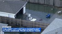 Calumet City flooding: South suburban leaders call for help after flash floods cause damage over weekend