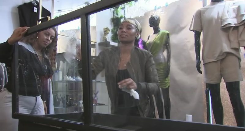 Chella Holcomb opens It's A Vibe clothing store in Beverly, Chicago after Bronzeville shop destroyed during George Floyd protests