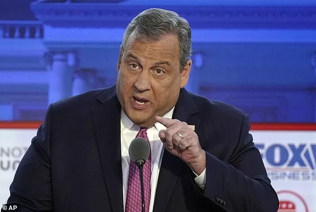 Chris Christie stared into the camera and told Trump 'we're going to call you Donald Duck' in a direct attack on the former president