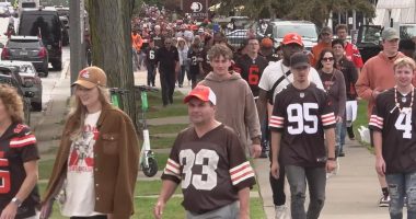 Cleveland Browns fans speak to 3News about violent incidents at other NFL stadiums