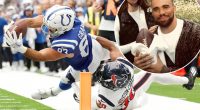 Colts' Kylen Granson does newborn photo shoot with first TD ball