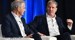 While thousands of miles away in Canada, Sir Keir Starmer (right; with Norway's PM Jonas Gahr) let slip the truth. Addressing a cosy love-in of the liberal-Left, he admitted he does not want Britain to 'diverge' from EU rules