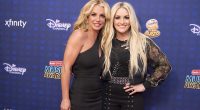 Jamie Lynn Spears with her sister Britney Spears, who she feuded with but may get along with now, at the Radio Disney Music Awards