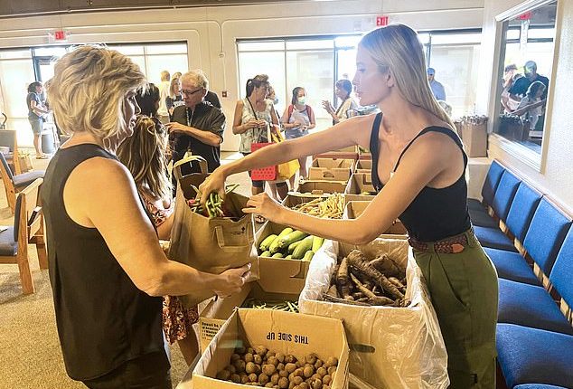 Ivanka Trump made a secret trip to Maui a few weeks ago to distribute food and supplies to those displaced in the wildfires