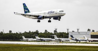 Eight hospitalized after 'severe turbulence' on JetBlue flight from Ecuador to Florida