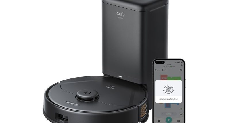 Eufy’s new X8 Pro robot vacuum can detangle hair automatically