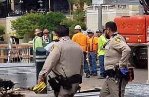A construction worker was killed while helping set up the Formula 1 Grand Prix in Las Vegas