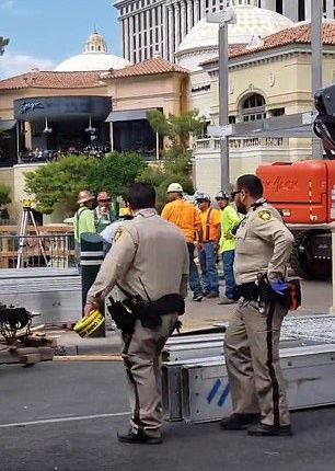 A construction worker was killed while helping set up the Formula 1 Grand Prix in Las Vegas