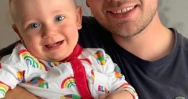 Joshua Warner (pictured with son Andrew), from Crayford in south east London, went to hospital in June after two weeks of suffering from headaches and being sick