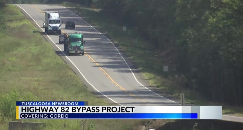 First phase of Gordo Bypass Road project completed, expected to be finished in 2026