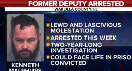 Former Wakulla County Deputy Sheriff Arrested on 'Lewd and Lascivious' Child Molestation Charges