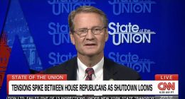 Rep. Tim Burchett (R-Tenn.) said Sunday that he would be open to voting out House Speaker Kevin McCarthy if he isn't able to strike a deal to keep the government funded and avoid a shutdown