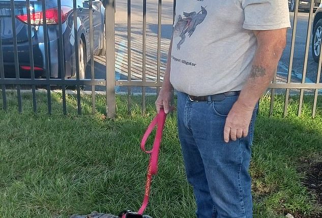 Joie Henney attempted to bring in Wally, a companion aiding him in the battles against depression and cancer, to the Phillies game last night