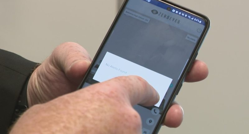 Geauga County school district using AI gun detection system