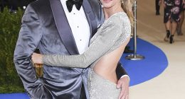 New era: Gisele Bundchen has revealed she was 'just surviving' before divorcing Tom Brady - and is 'now living' in her most candid interview about her divorce yet (pictured 2017)