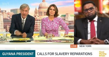 Good Morning Britain has been hit with hundreds of Ofcom complaints after Richard Madely furiously clashed with President of Guyana Irfaan Ali over slavery reparations