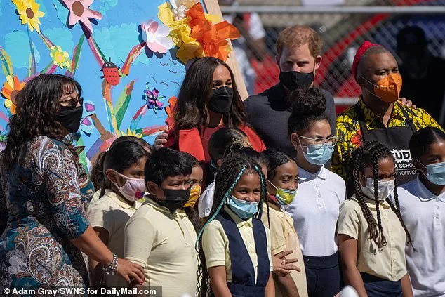 Prince Harry and Meghan Markle have been accused of trying to gag teachers and students at a New York school they visited two years ago