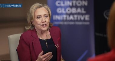 Hillary Clinton said Sunday she doesn't believe anything that Donald Trump says - and bashed Republicans for creating 'a political problem that they can try to use for their own benefit' by launching an impeachment inquiry into President Joe Biden