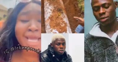 His grave isn’t even smelling at all, Mohbad was buried alive – Eyewitness at grave site cries out