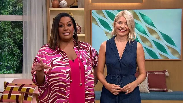 'Cringe!': Holly Willoughby and Alison Hammond became flustered on This Morning on Tuesday as they welcomed Jason Donovan onto the show in the wake of Holly's negatively received return to the sofa this week and dip in ratings
