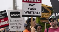 Hollywood actor and writer strikes have broad support among Americans, AP-NORC poll shows