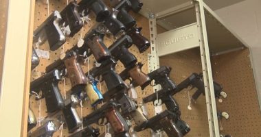 Behind-the-scenes at Bexar County Crime Lab: Thousands of guns, ammunition part of criminal investigations