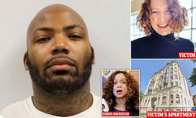 Jason Billingsley, suspected of killing Forbes '30 Under 30' tech CEO Pava LaPere, 26, linked to knifepoint sex attack a WEEK earlier: 6ft 4, 305lb ex-con was let out by Soros-backed DA EARLY despite history of sex offenses and violent crimes