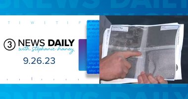 Jeep crashes into ambulance killing man waiting to be taken to hospital and injuring EMS workers, and more on 3News Daily