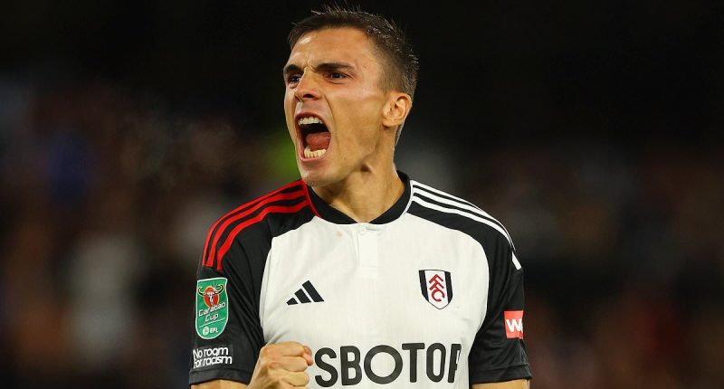 Joao Palhinha signs a new deal with Fulham to keep him in west London until 2028, just WEEKS after a dream move to Bayern Munich collapsed - with the Cottagers also handing an extension to Harrison Reed