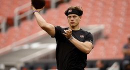 Joe Burrow is expected to start for the Bengals against the Rams on Monday evening