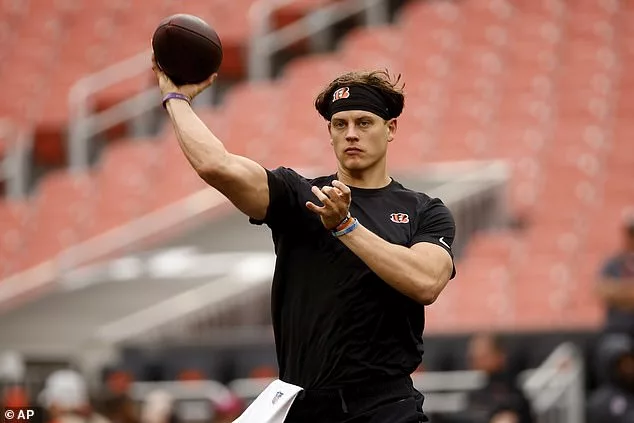 Joe Burrow is expected to start for the Bengals against the Rams on Monday evening