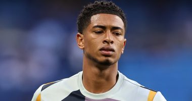 Jude Bellingham 'leaves Real Madrid training early due to stomach problems' putting doubts over whether the England superstar will feature in this weekend's crunch LaLiga derby against Atletico Madrid