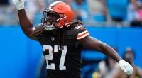 Kareem Hunt thrilled to re-sign with 'hometown' Cleveland Browns after Nick Chubb's season-ending injury