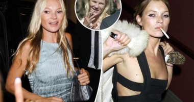 Kate Moss in 'denial' about turning 50, says she only smokes 'occasionally'