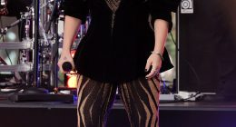 Front and center: Kelly Clarkson put on a show-stopping concert for Today in New York City on Friday morning