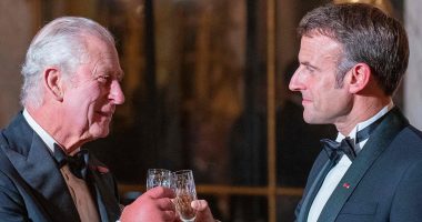 King Charles makes historic address to French parliament as he spells out his environmental vision - just hours after Rishi Sunak tore up Britain's climate change targets