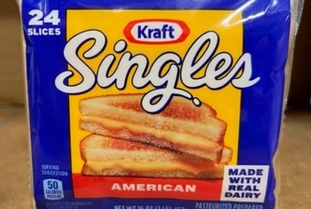 recalled kraft singles 24 slices
