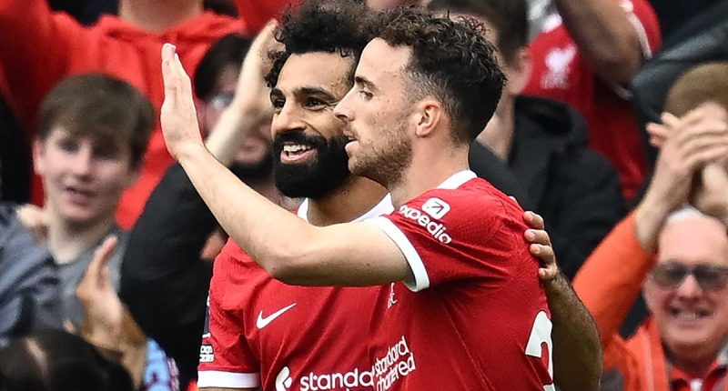 Liverpool 3-1 West Ham: Reds go second after Mo Salah, Darwin Nunez and Diogo Jota help secure comfortable victory over Hammers