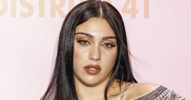 Madonna's daughter Lourdes Leon leaves almost NOTHING to the imagination as she shows off bare breasts in a sheer dress at Vogue Fashion Night Out in Madrid