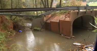 Man following Google Maps directions drove off collapsed bridge in North Carolina and died. Now his family is suing