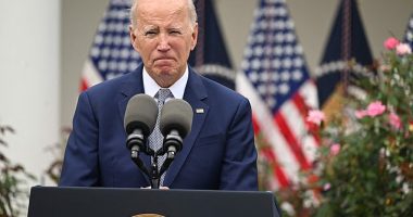 It is late February 2024 and President Joe Biden is addressing the nation. Just a few weeks previously, he has performed poorly in the Democratic presidential primary in South Carolina ¿ with a shocking number of defections to the maverick anti-vaccine candidate Robert F. Kennedy Jr