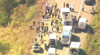 New York bus accident: Bus carrying Long Island students to band camp overturns on I-84 in Wawayanda, New York