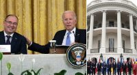 President Joe Biden got briefly marooned while announcing a plan to invest $40 billion in infrastructure for Pacific islands – then skipped over the acronym for the new program he was touting after botching the name during delivery. Biden announced the Pacific Islands Initiative at the start of a White House summit for Pacific island nations. 'We call it the P ... PI ... anyway, doesn't matter what we call it, but that's what it is,' he said. Then he riffed, 'I was going to get back to acronyms and I'm ... not doing that,' he joked, earning some laughs from participants in the East Room of the White House. Biden, 80, has spoken of the arduous task of overcoming a speech impediment during his youth, although his stumbles have been gaining increasing attention amid voter concerns about his age. Last week, he mentioned the name of the black caucus instead of the hispanic caucus at an event, and bumped into the Brazilian flag at an event at the UN, amid polls showing him essentially tied with Donald Trump.