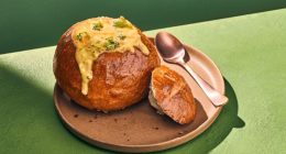 Broccoli Cheddar Soup in a Bread Bowl panera